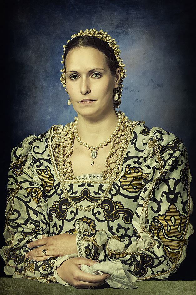 Eleonora von Toledo Agnolo Bronzino 1562 - Nicole Friedersdorf - Darkdirndl - Historic Couture