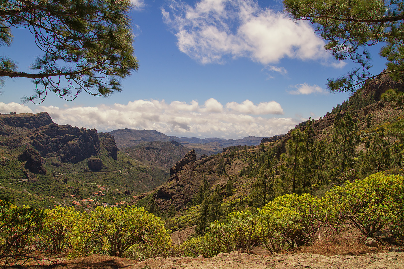 Gran Canaria - Aussicht vom Pico de las Nieves