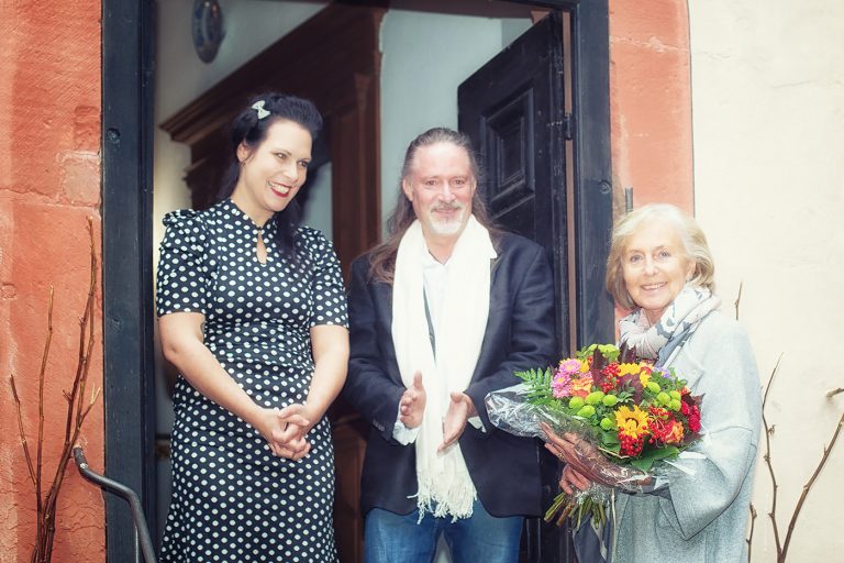 Schloss Buedingen Nicole Friedersdorf, Markus Gath, Leonille Fürstin zu Ysenburg und Büdingen