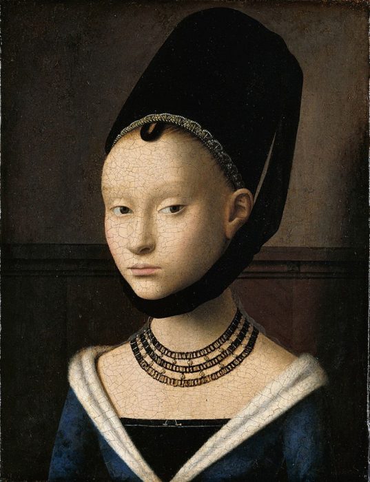 Bildnis einer jungen Dame Petrus Christus 1470