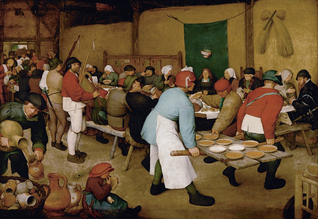 Pieter Bruegel der Aeltere Die Bauernhochzeit 1568