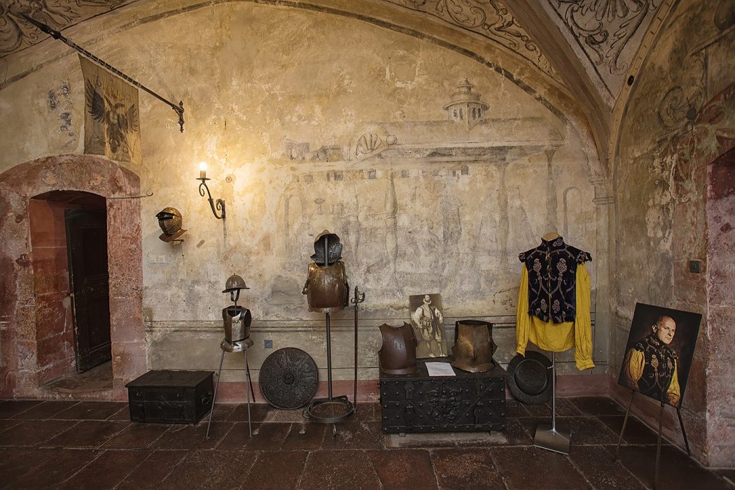 Schloss Buedingen Ausstellungsraum Elisabethanisches Doublet